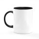 Sublimation Mug Inner Handle Black 11Oz 36 Per Case