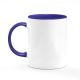 Sublimation Mug Inner Handle Blue 11Oz 36 Per Case