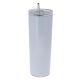 20Oz Glitter Rainbow Stainless Steel Tumbler White 25 Per Case