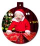 UNISUB KEEPSAKE BALL ORNAMENT 2 SIDED ALUMINUM 50 PER CASE