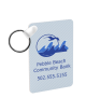 UNISUB KEY TAG 2 SIDED METAL 1.6X2.25 50 PER CASE