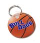 UNISUB GLOSS WHITE ALUMINUM KEYCHAIN ROUND 2 SIDED 50/CASE