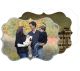 CHROMALUXE GLOSS WHITE AL PHOTO PANEL BENELUX 11.37X8 10 PER CS