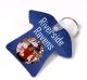 Unisub Gloss White Al Keychain T-Shirt 2 Sided 50 Per Case