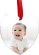 Unisub Keepsake Ornament 2 Sided Heart 50 Per Case