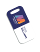 Unisub Semi Gloss White Tag Rectangle 1.75X3.5 50 Per Case