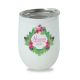 Stainless Steel 12Oz Wine Tumbler White 50 Per Case